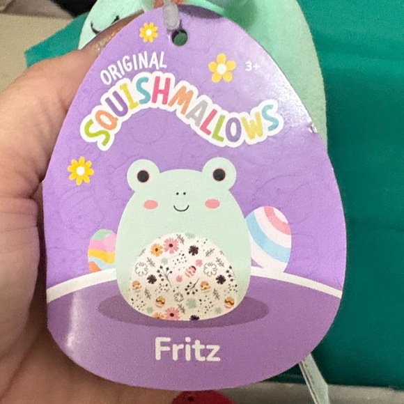 Squishmallows Purple and Mint Frog Plush Duo - Picture 4 of 6